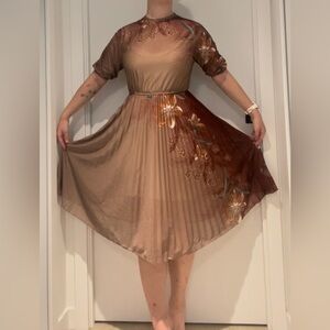 LIKE NEW Sheer vintage dress